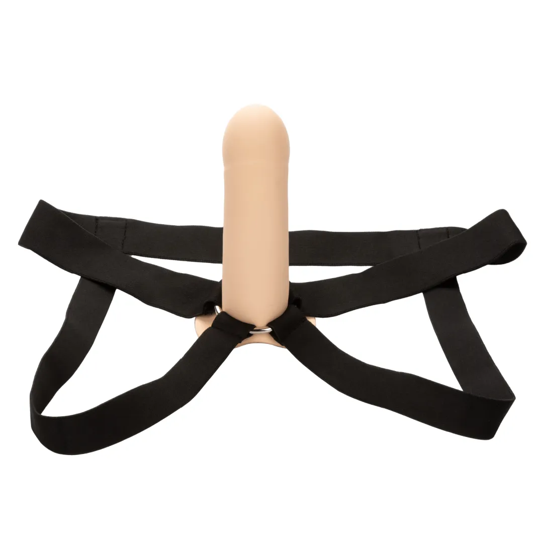 Performance Maxx Smooth Hollow Dildo Silicone Strap-on Penis Extension (Light)