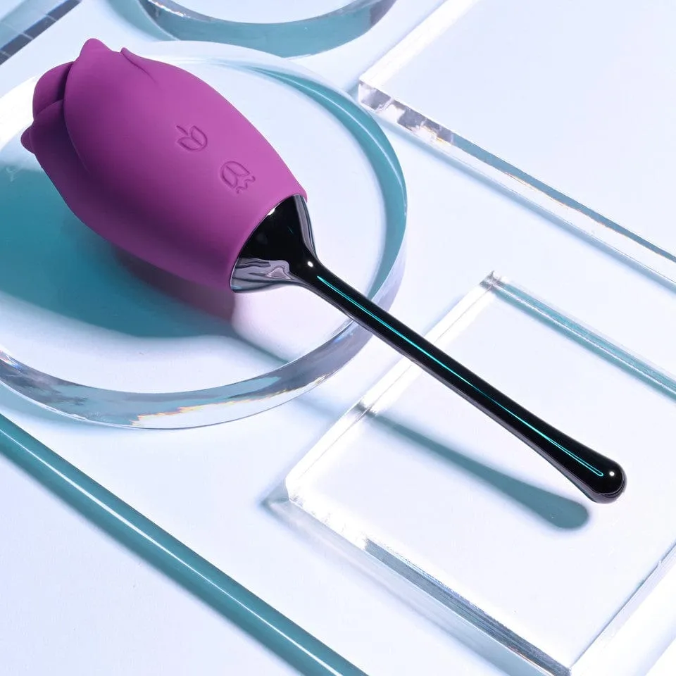 Playboy - Petal Tongue Licking Vibrator (Pink)