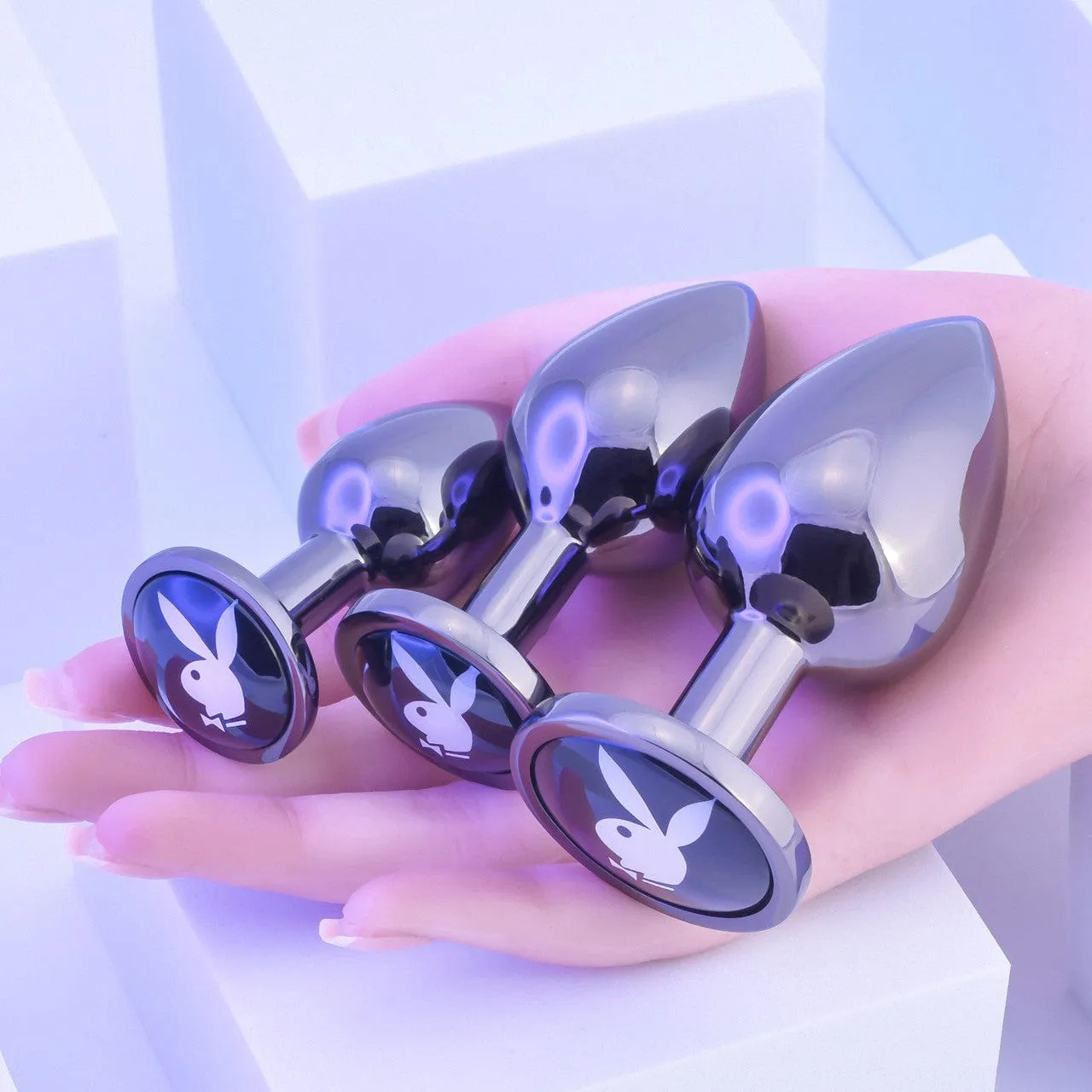 Playboy Pleasure 3 Ways Butt Plug Set