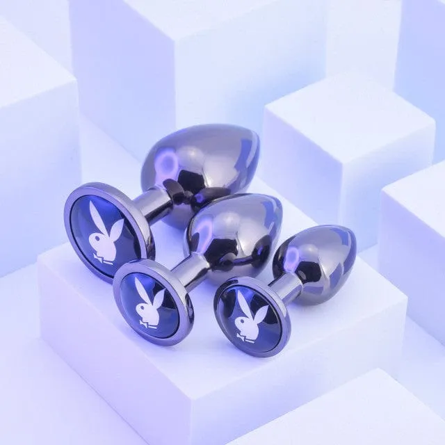 Playboy Pleasure 3 Ways Butt Plug Set