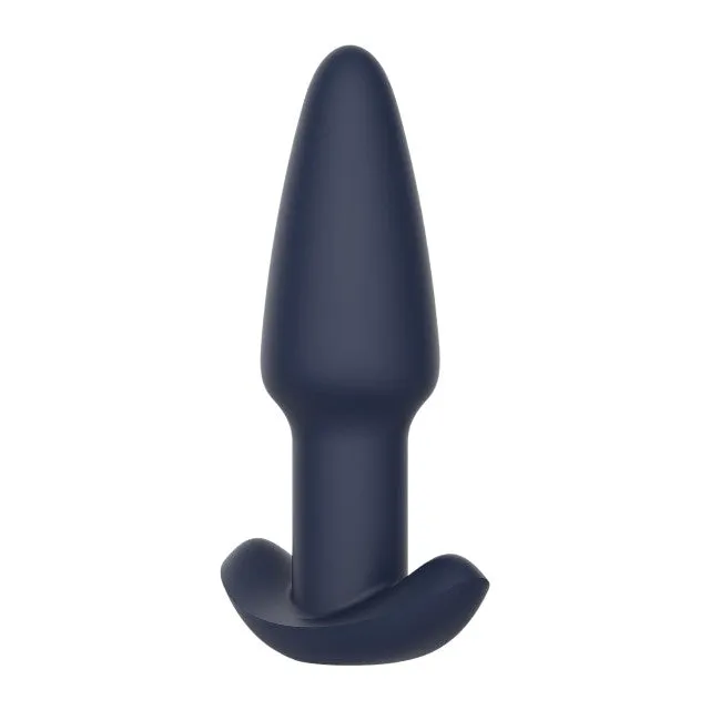 Plug anal vibrator DREAMTOYS Startroopers Pluto. control prin telecomandă. 10 funcții de vibrație. lungime 13.6 cm. albastru