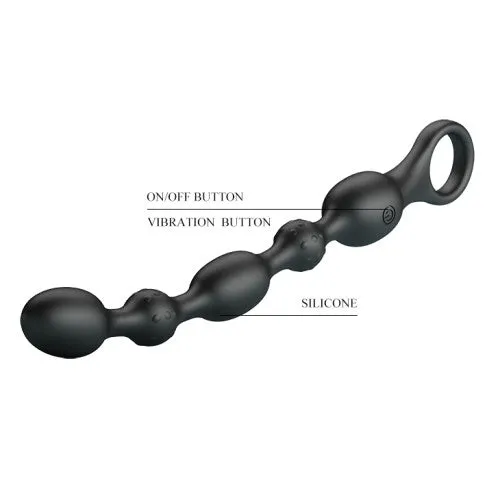 Pretty Love VAN 10 Function Beaded Anal Vibrator