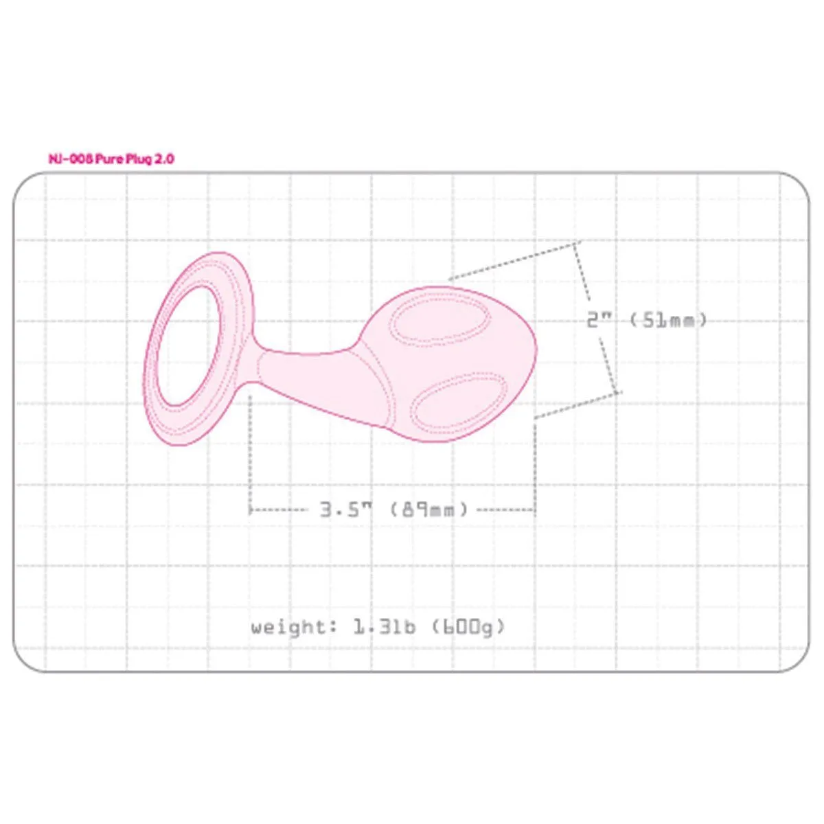 Pure Plug 2.0 XL Butt Plug