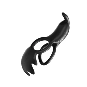 RABBITEARS 3 in 1 Multi Stimulation Cock Ring with Rabbit Ear
