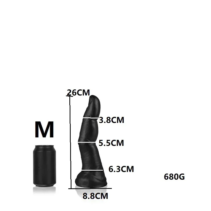 Realistic Finger Dildo Anal Plug - Silicone Suction Cup Anal Dildos Women Sex Toys