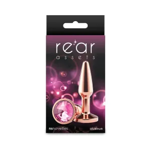 Rear Assets Tapered Plug Rose Gold/Pink S