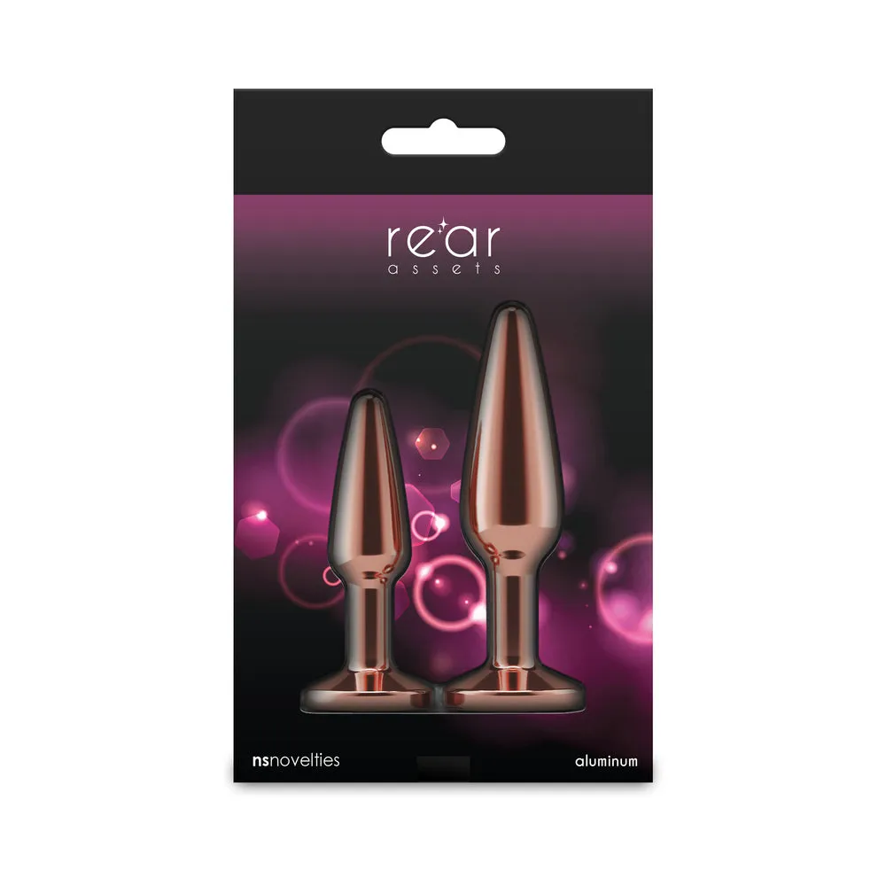 Rear Assets Tapered Trainer Plug Kit Rose Gold/Pink