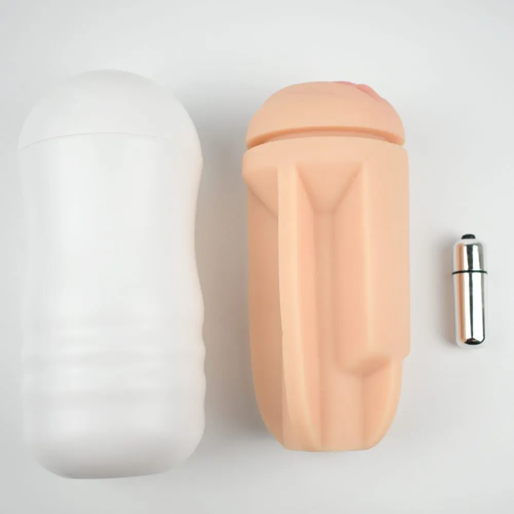 Reaslitic Vibrating Pocket Pussy(8PCS)