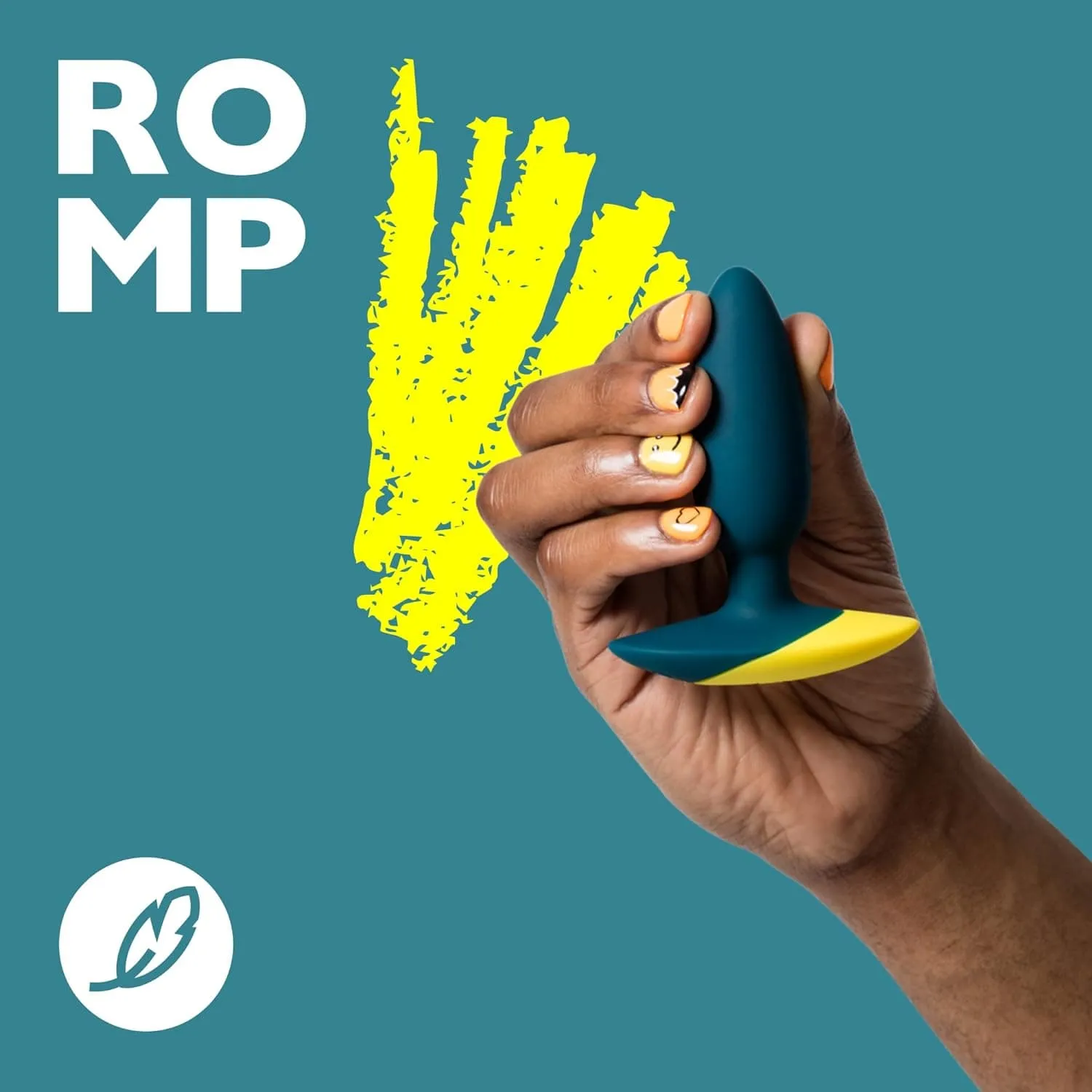 Romp - Bass Vibrating Anal Plug (Green)