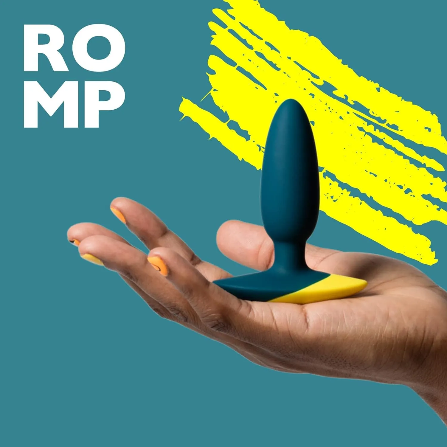 Romp - Bass Vibrating Anal Plug (Green)