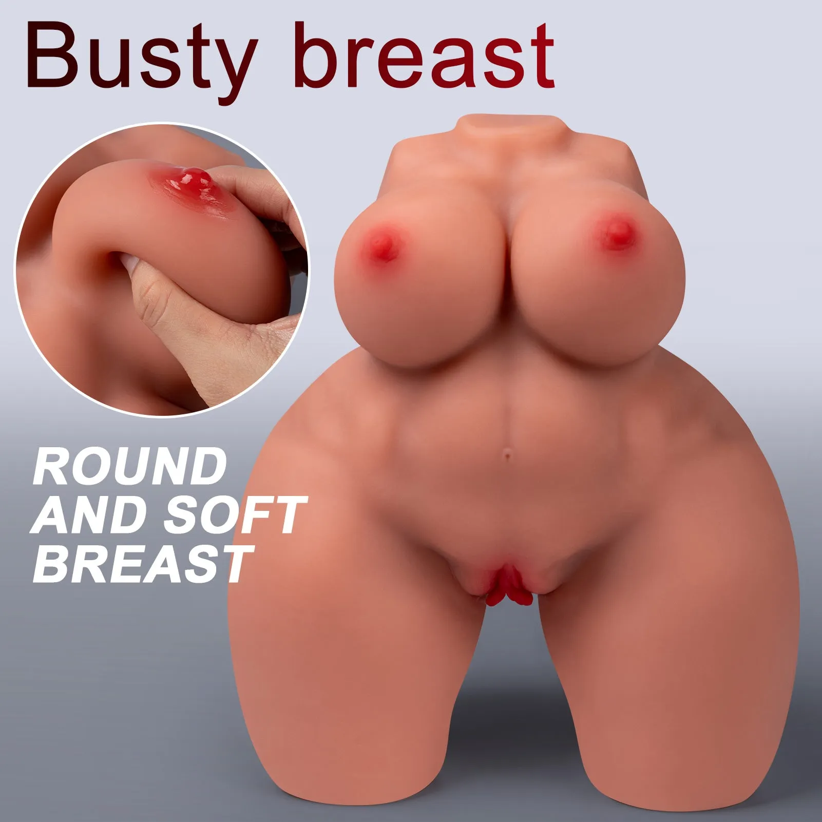 Rose Twin: 9.92lb Sexy Mini Torso Sex Doll