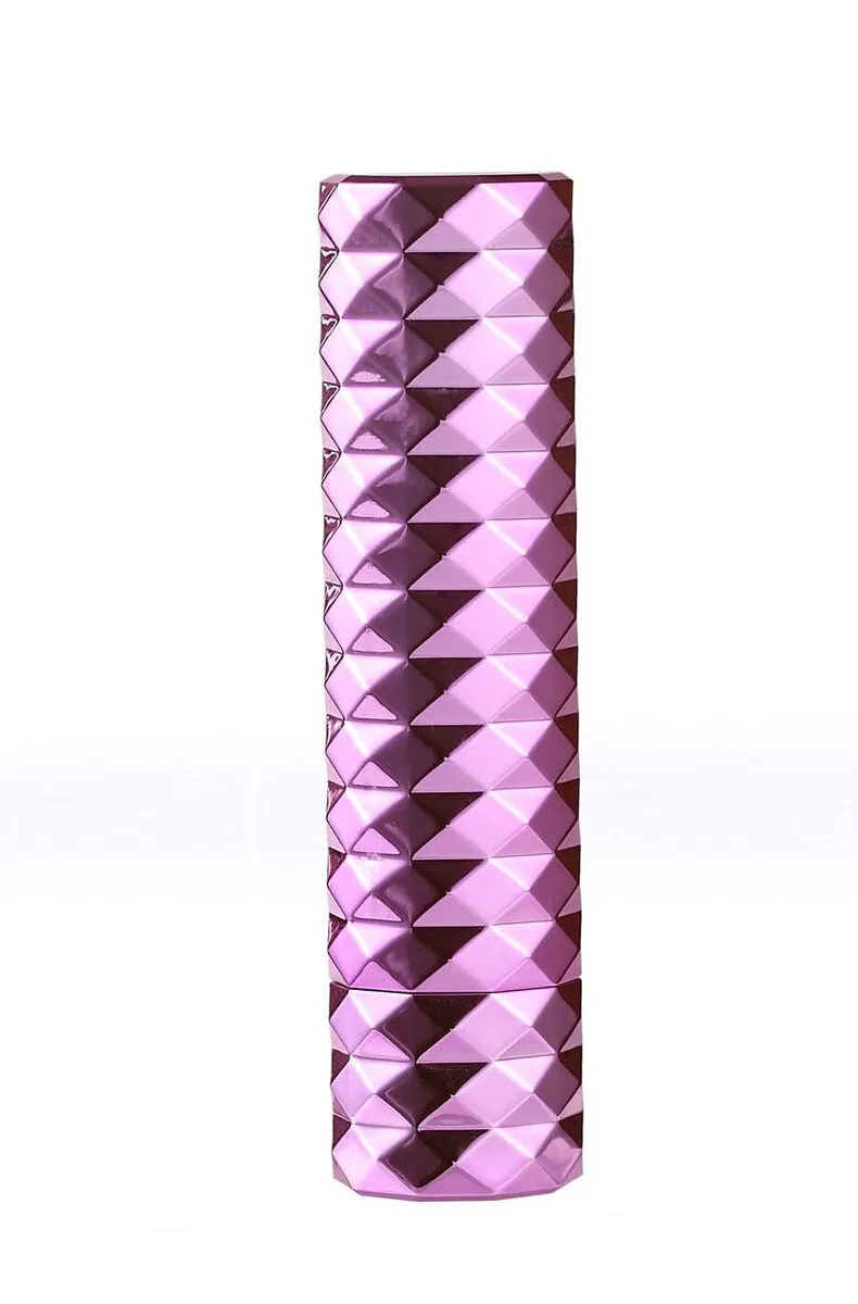 Roxie Crystal Gem Lipstick Vibrator in Pink