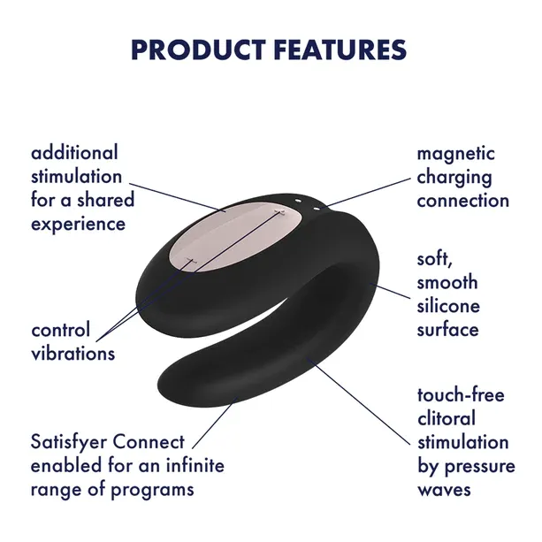 Satisfyer Double Joy App-Controlled