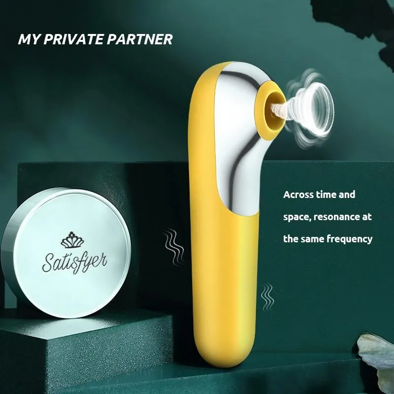 Satisfyer Dual Love Sucking APP Control G-spot Clitoris Stimulator Nipple Sucker Vibrators
