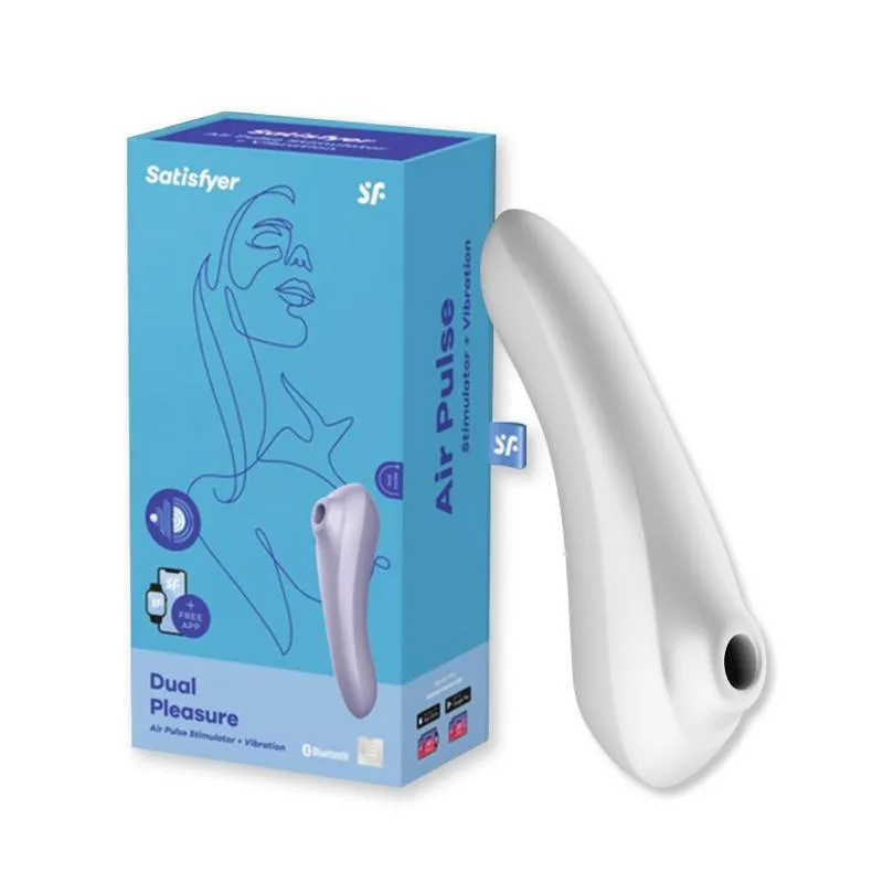 Satisfyer Dual Pleasure Sucking Vibrator for Women APP Bluetooth Clitoris G Spot