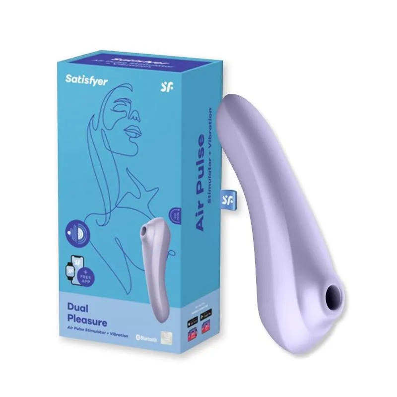 Satisfyer Dual Pleasure Sucking Vibrator for Women APP Bluetooth Clitoris G Spot