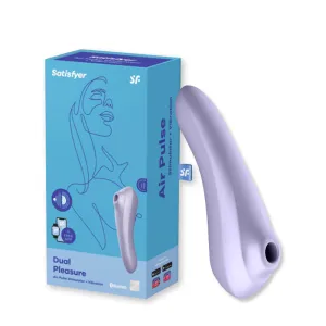 Satisfyer Dual Pleasure Sucking Vibrator for Women APP Bluetooth Clitoris G Spot