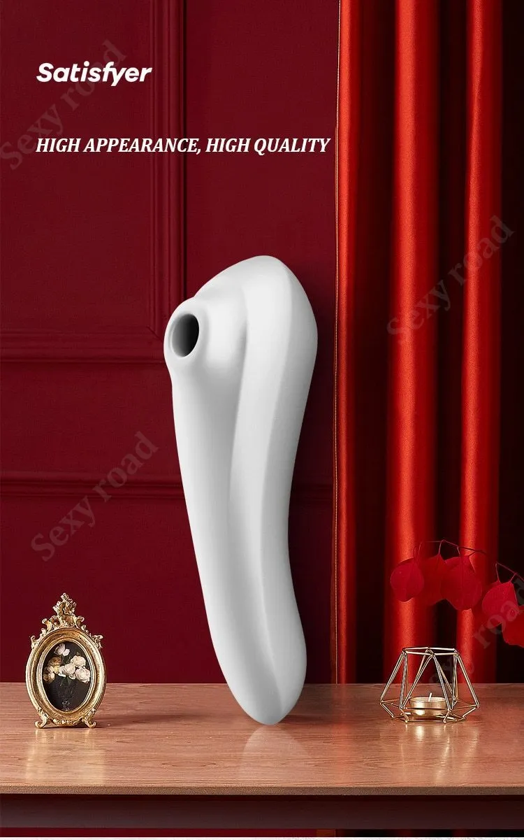 Satisfyer Dual Pleasure Sucking Vibrator for Women APP Bluetooth Clitoris G Spot