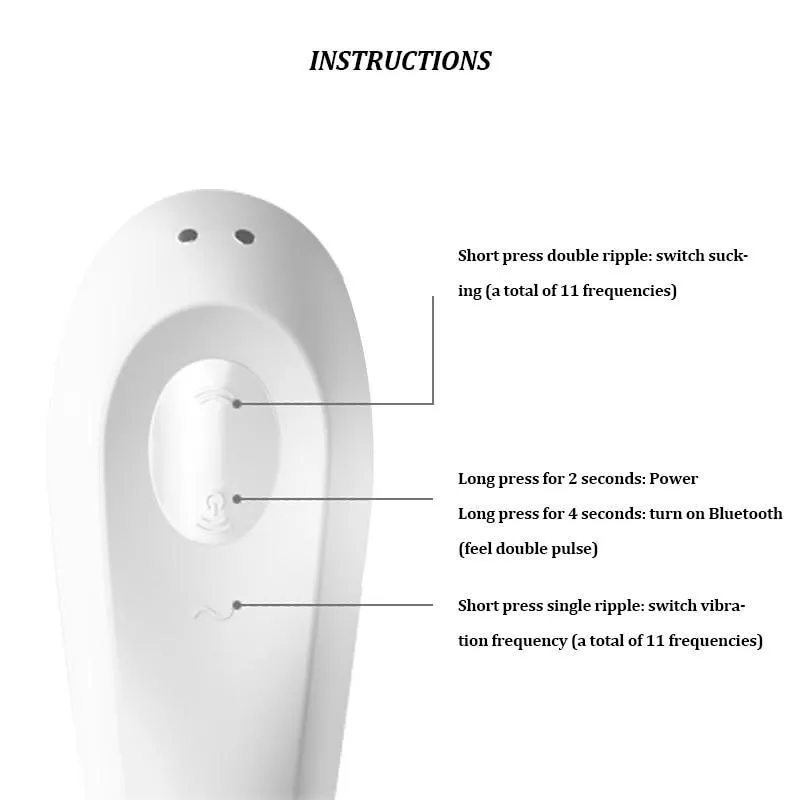 Satisfyer Dual Pleasure Sucking Vibrator for Women APP Bluetooth Clitoris G Spot