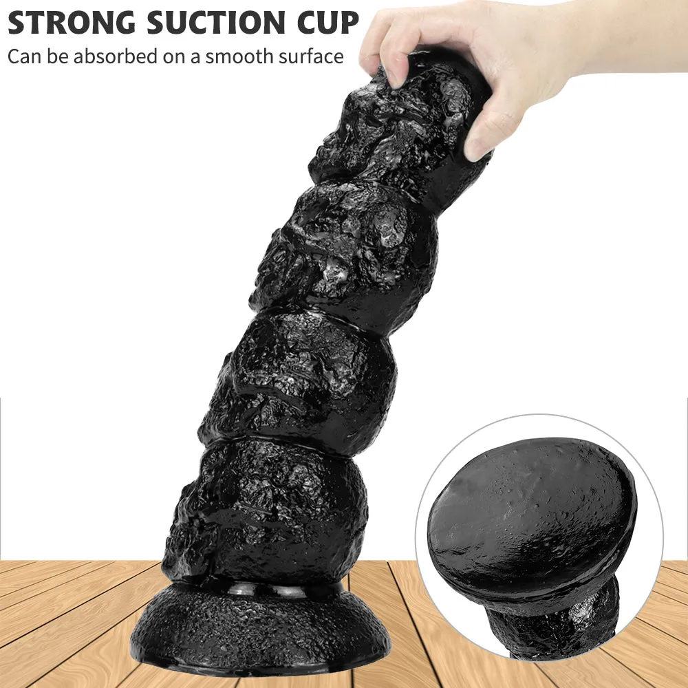 Skull Huge Dildo Butt Plug - Big Monster Dildos Suction Cup Sex Toys