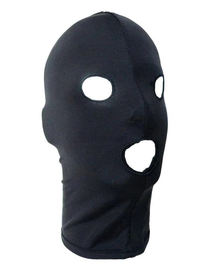 Spandex Hood. open eyes. open mouth. snug-fit