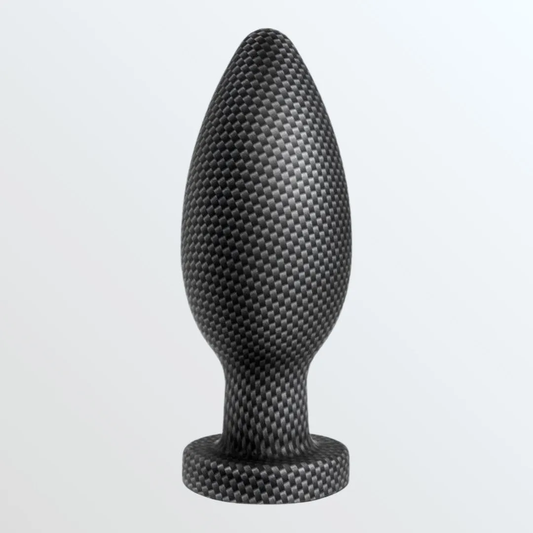 Spark Medium 5 Long Platinum Silicone Butt Plug