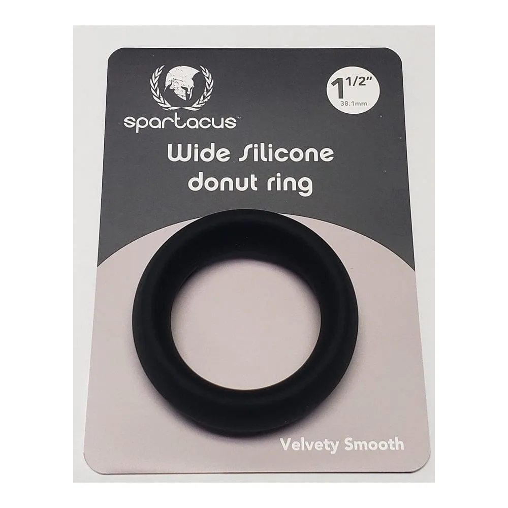 Spartacus Wide Silicone 1.5 Donut Ring