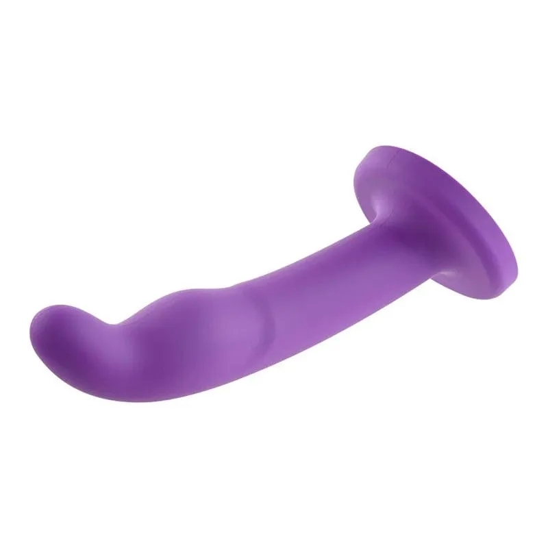 Sportsheets Astil 8 Silicone Dildo Dark Purple