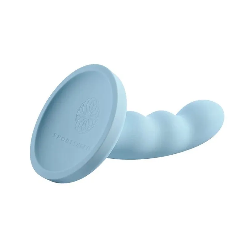 Sportsheets Jasper 6 Silicone Dildo Blue