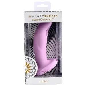 Sportsheets Lazre 6 Silicone Dildo Purple