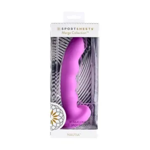 Sportsheets Nautia 8 Silicone Dildo Purple