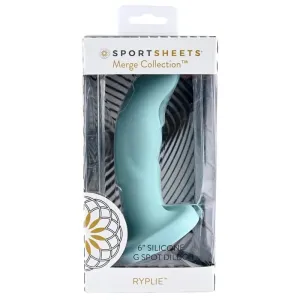 Sportsheets Ryplie 6 Silicone Dildo Sky Blue