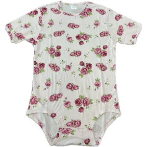 Squishyabdl Flower Cotton Bodysuit