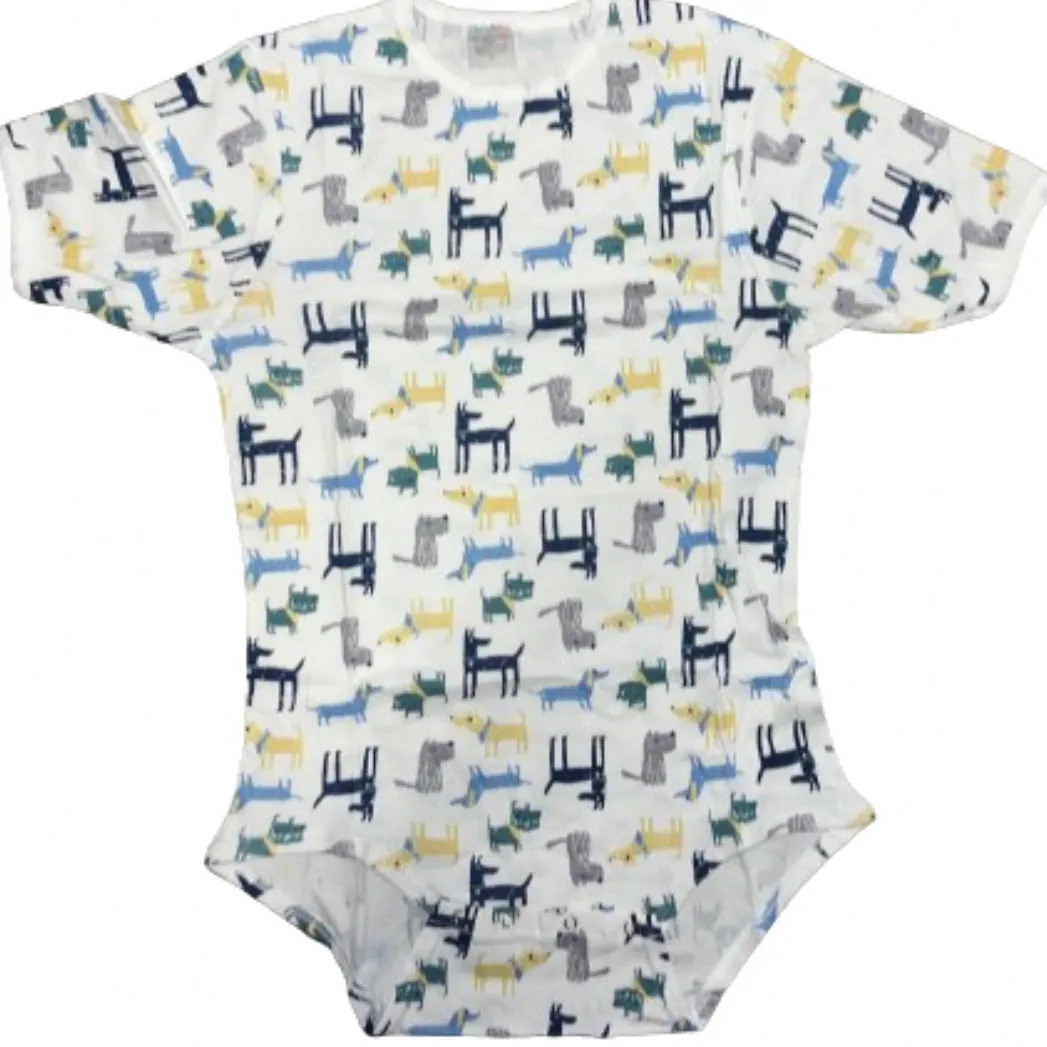 Squishyabdl Puppy Dog Cotton Bodysuit