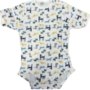Squishyabdl Puppy Dog Cotton Bodysuit