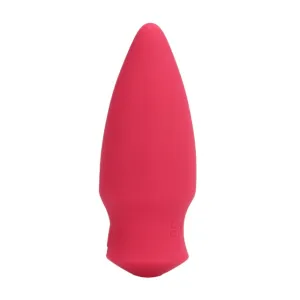 Stimulator clitoris LOVELINE Cone Shaped Bullet Vibrator. 12 funcții de vibrație. rezistent la apă. lungime 7.7 cm. roz