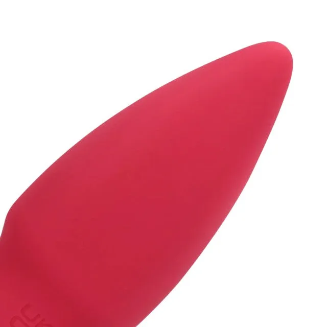 Stimulator clitoris LOVELINE Cone Shaped Bullet Vibrator. 12 funcții de vibrație. rezistent la apă. lungime 7.7 cm. roz