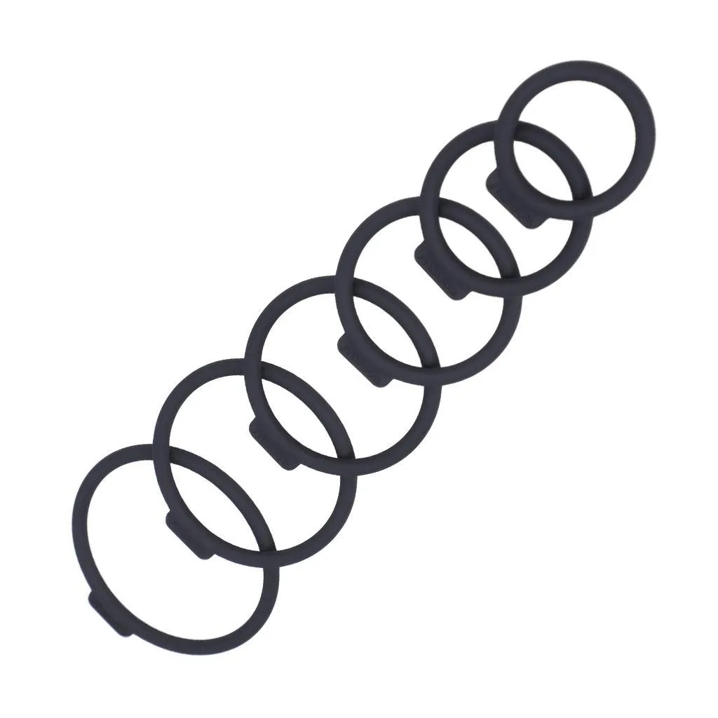Strap-on O-Ring Kit. Black