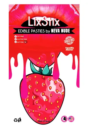 Strawberry Edible Nipple Cover Pasties