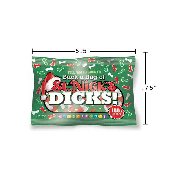 Suck a Bag of St Nick's Dicks Candy by Little Geenie