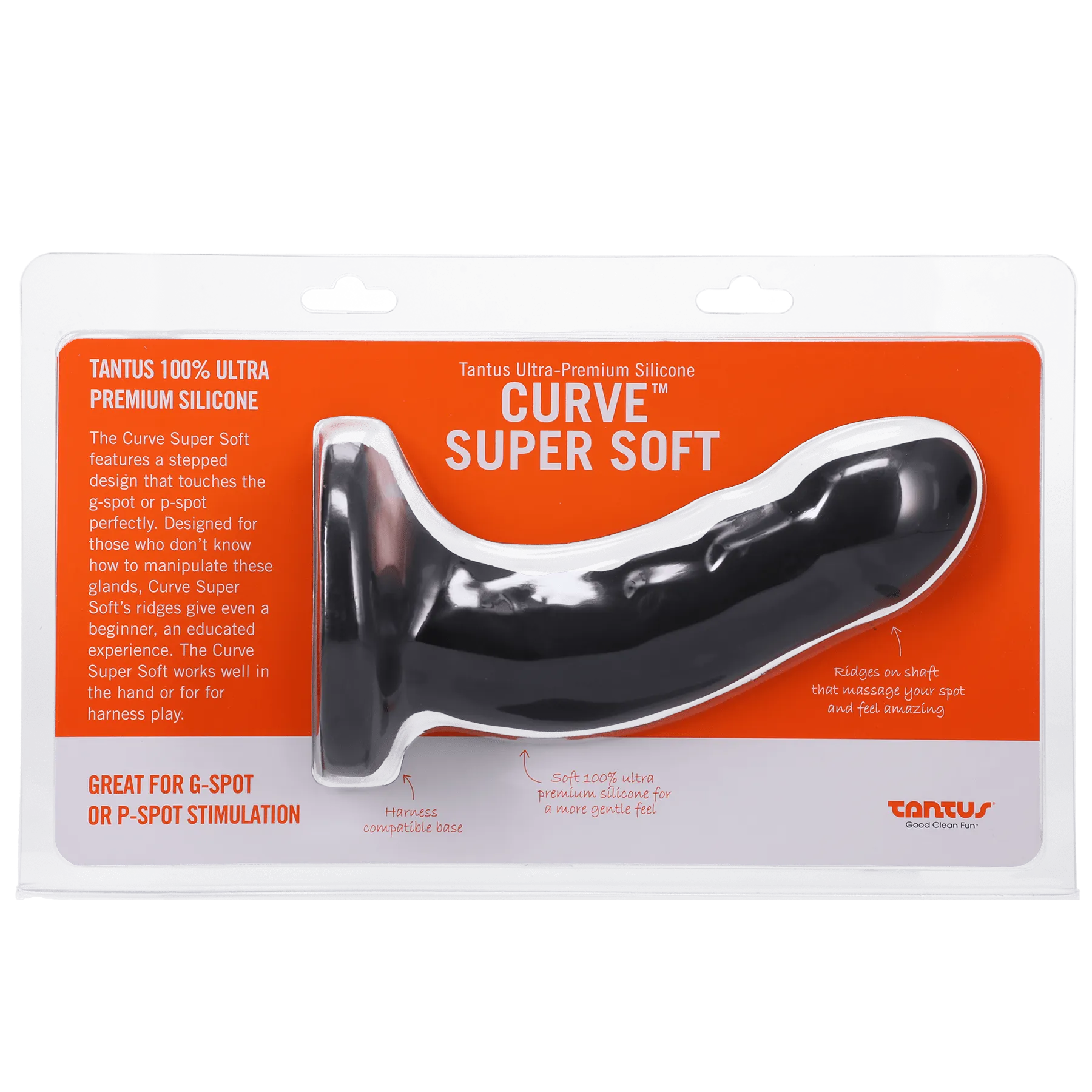 Tantus Curve Super Soft Dildo