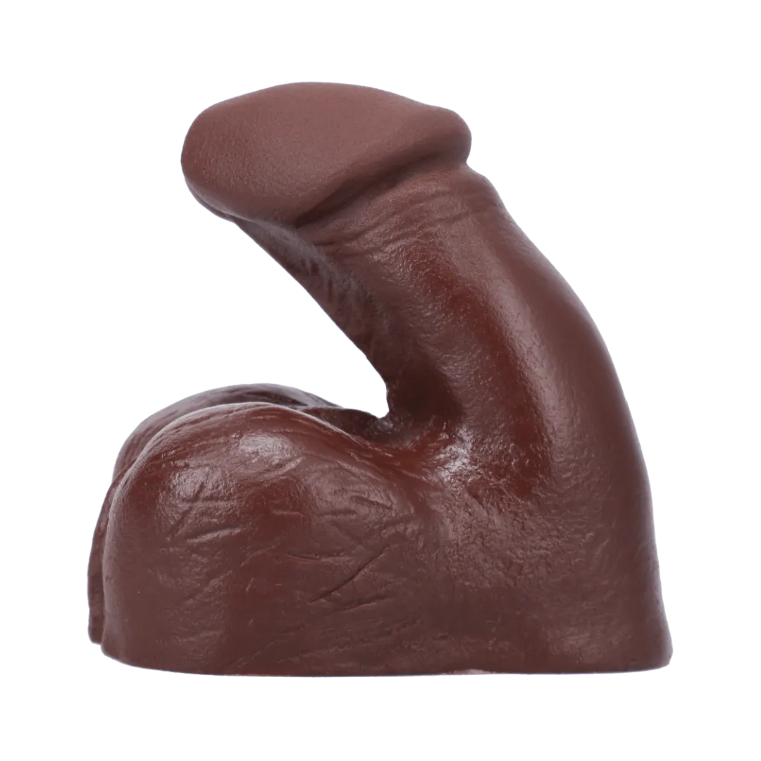 Tantus On The Go Silicone Packer - Chocolate