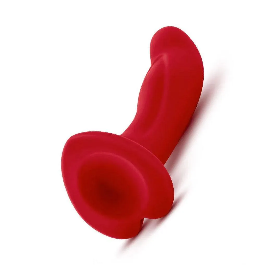 Temptasia Jezebel Silicone Dildo. Crimson
