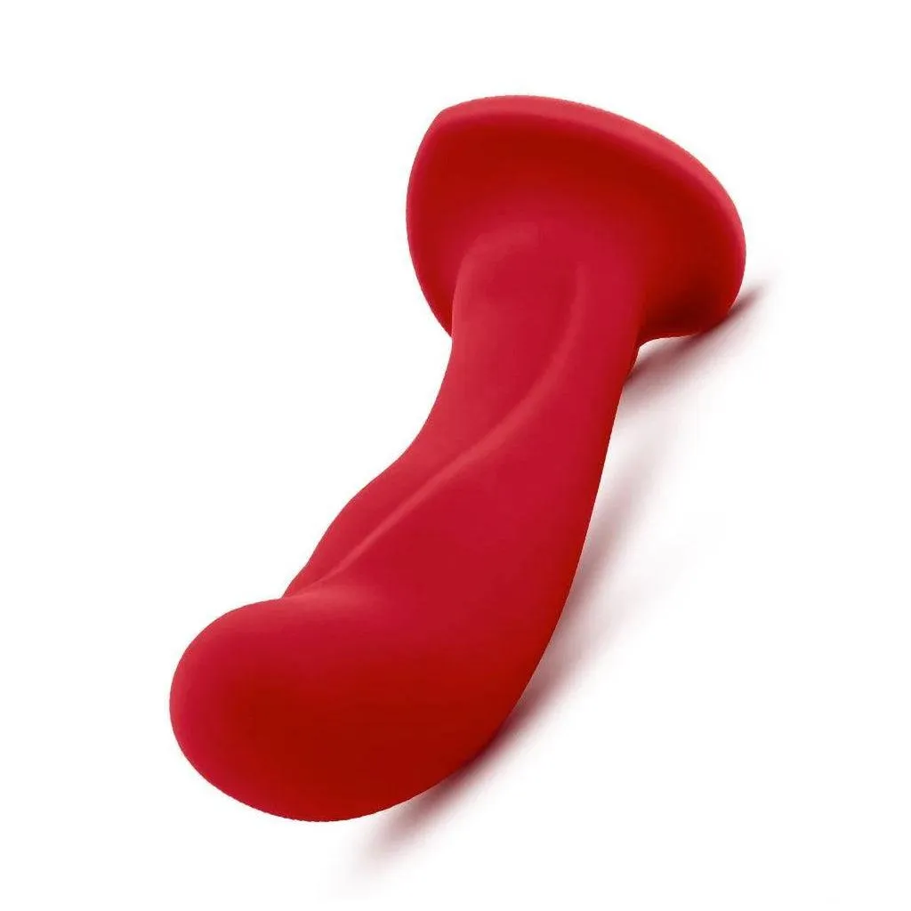 Temptasia Jezebel Silicone Dildo. Crimson