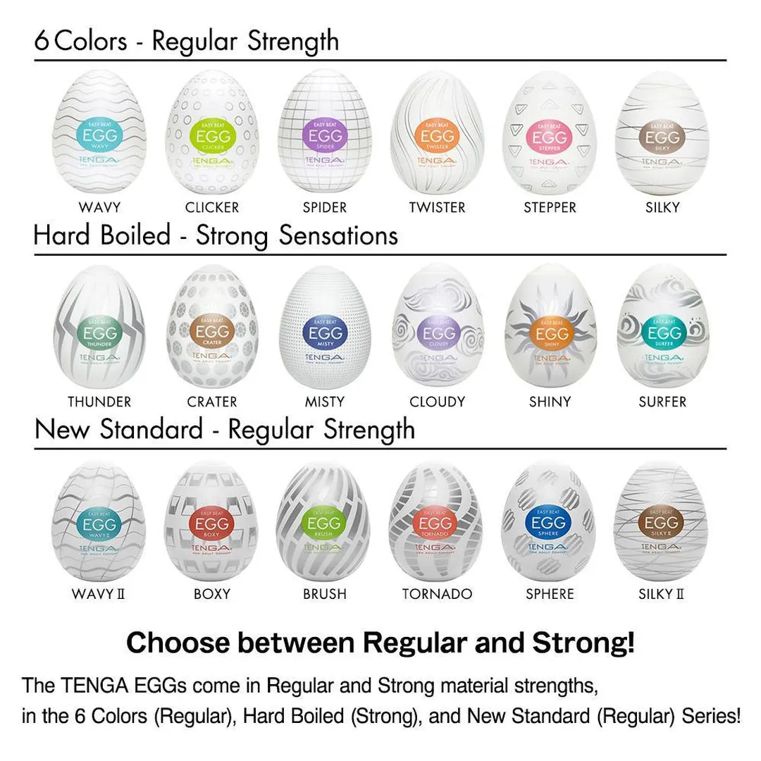 TENGA Egg 'Silky II' - Penis Stroker