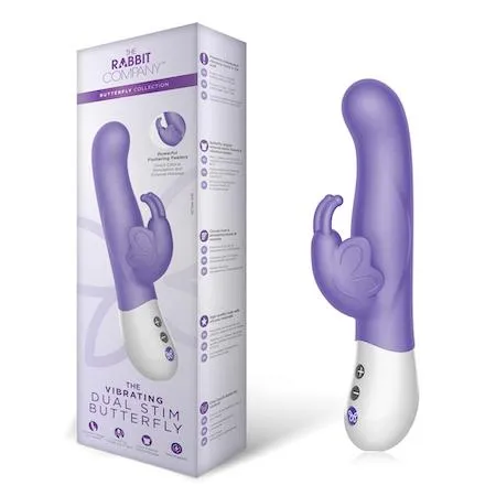 The Rabbit Company The Vibrating Dual Stim Butterfly