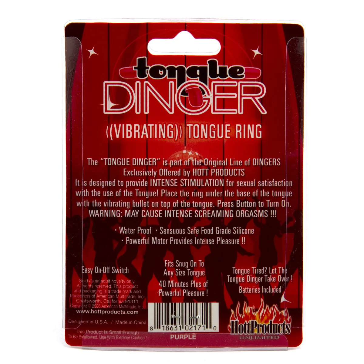 The Tongue Dinger - Turns Your Tongue Into A Vibrator