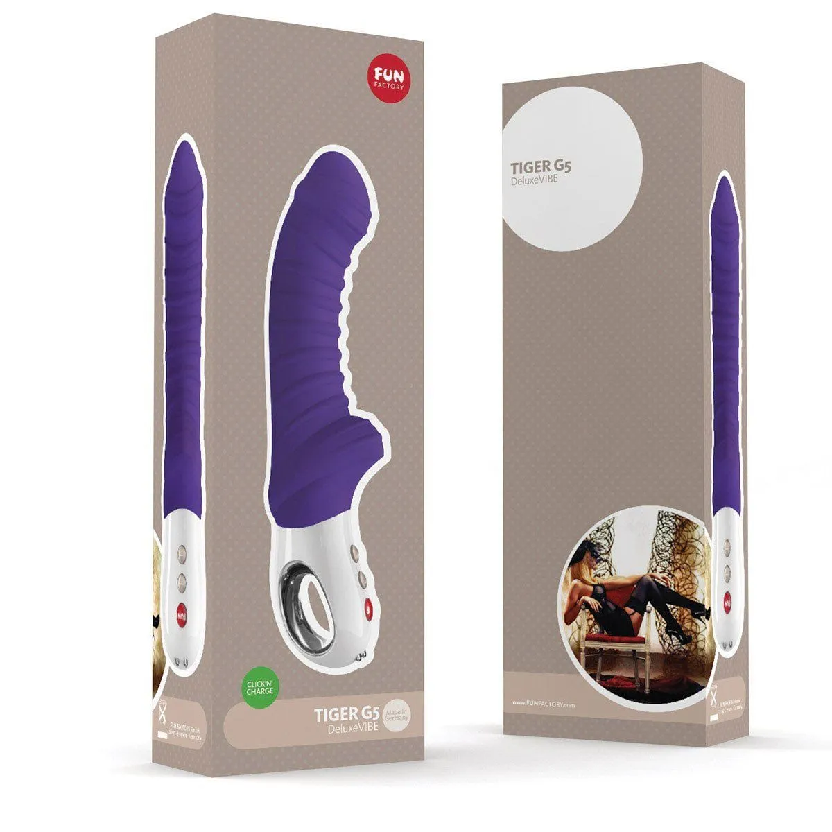 Tiger G5 Vibrating Dildo