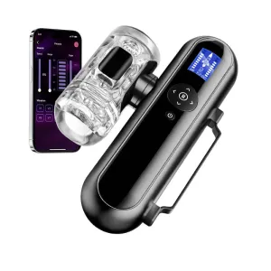 TIME| Upgraded App Control Automastic Thrusting and Vibrating Male Masturbator