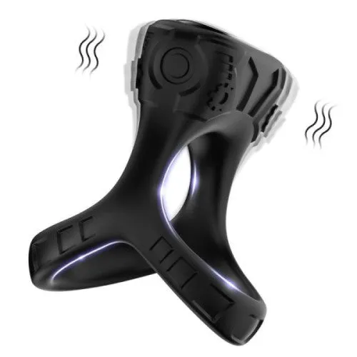 TOYBOY RINGO vibrating cock and balls splitting ring